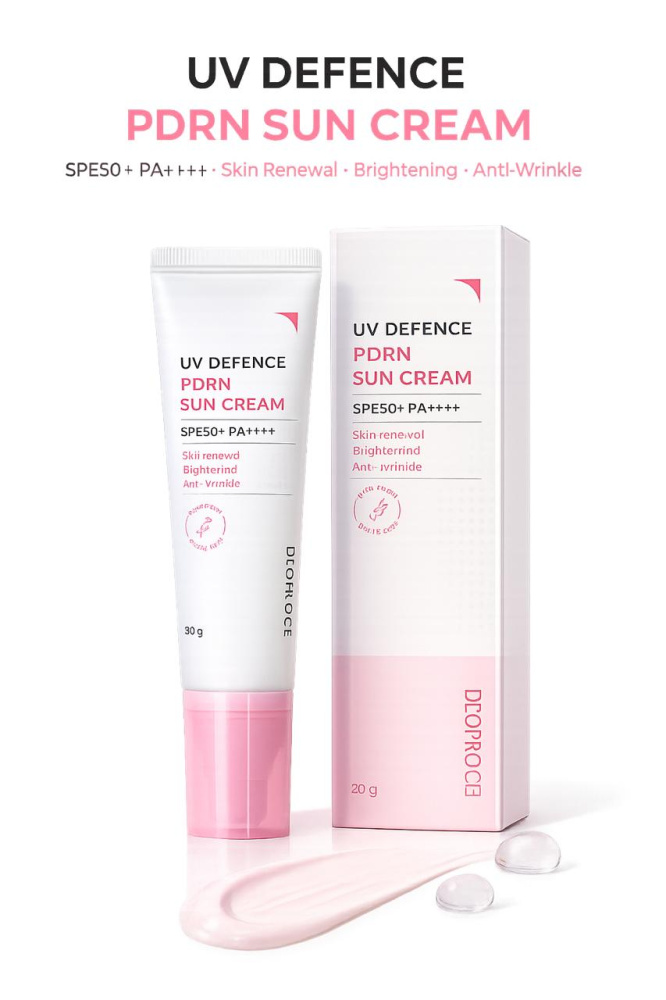 Солнцезащитный крем Deoproce PDRN Sun Cream SPF 50  50гр
