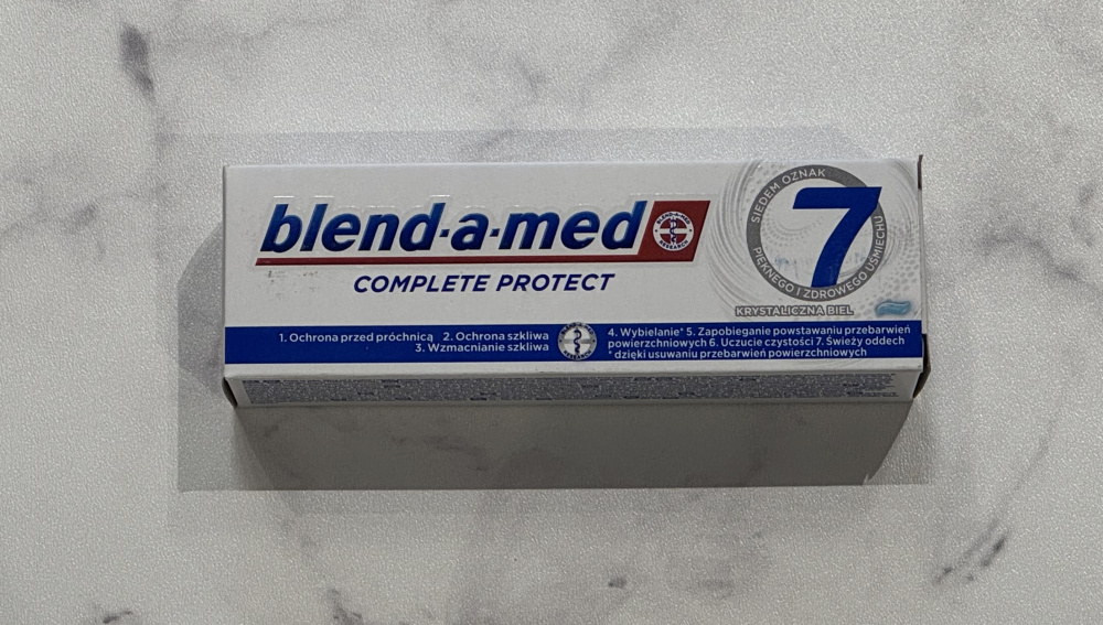 Blend-a-med Кристальная белизна зубная паста 75мл.