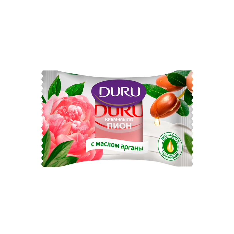 Duru крем-мыло Пион с маслом арганы 80гр.