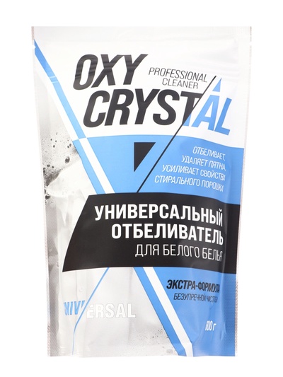 Oxy Crystal универсальный пятновыводитель для белого белья 600гр